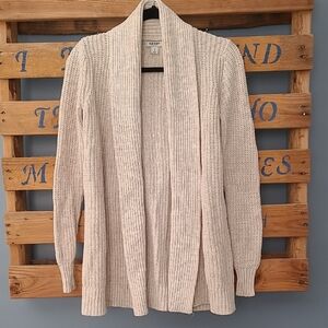 Old Navy Beige Ribbed Cardigan